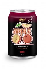 330ml carbonated apple drink